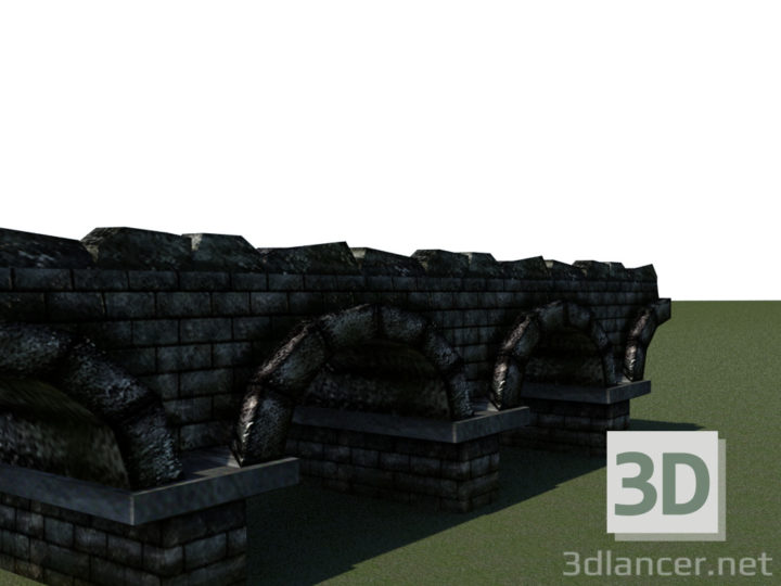 3D-Model 
Stone bridge