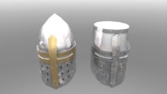Great Helms R1 – Set of two 3D Model