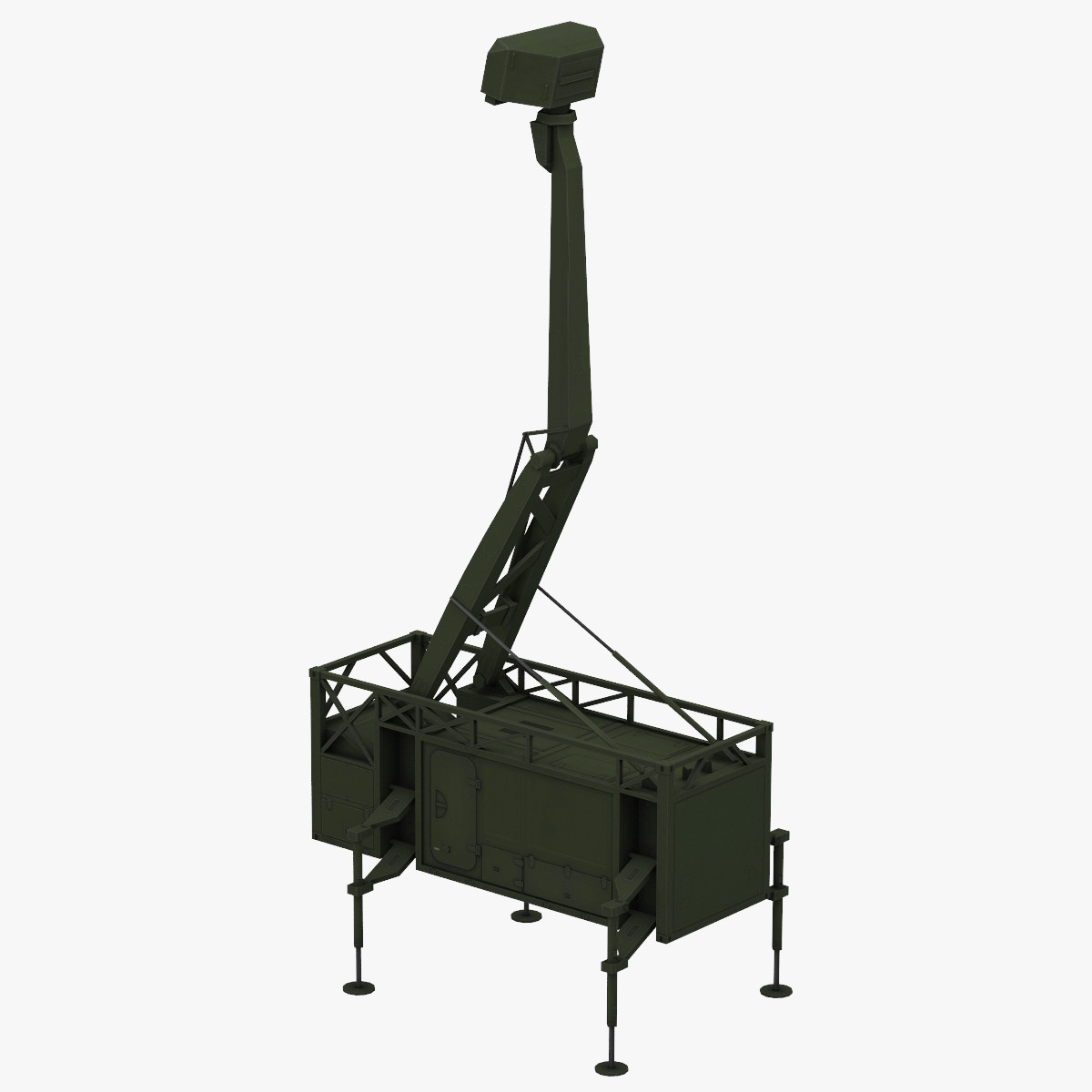 3D GIRAFFE AMB Radar 3D Model