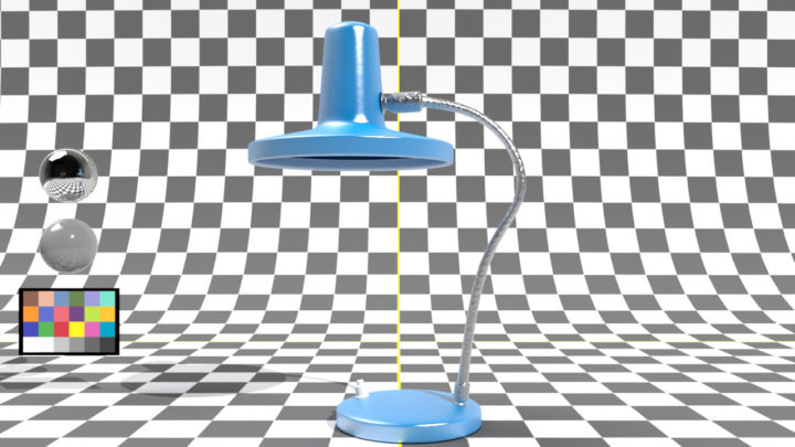3D Desk Lamp Free 3D Model