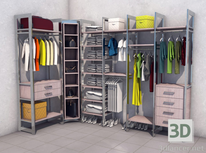 3D-Model 
Wardrobe