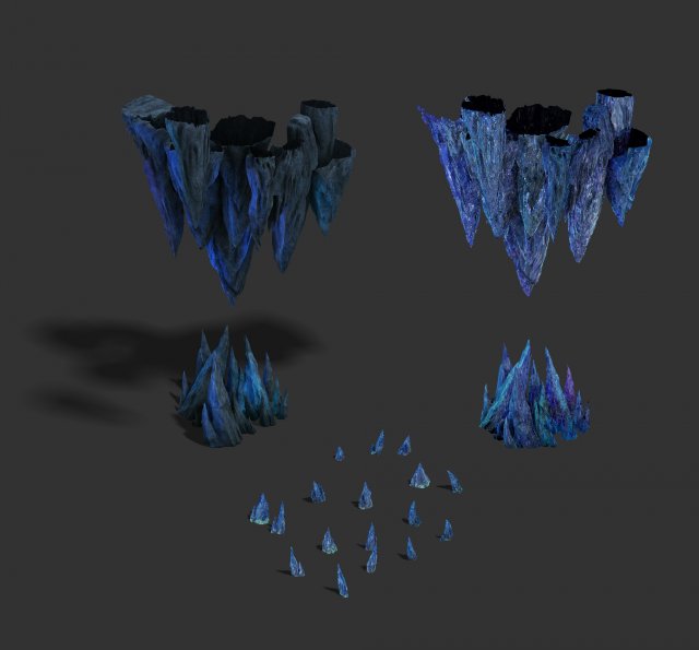 Magic territory – crystal 3D Model