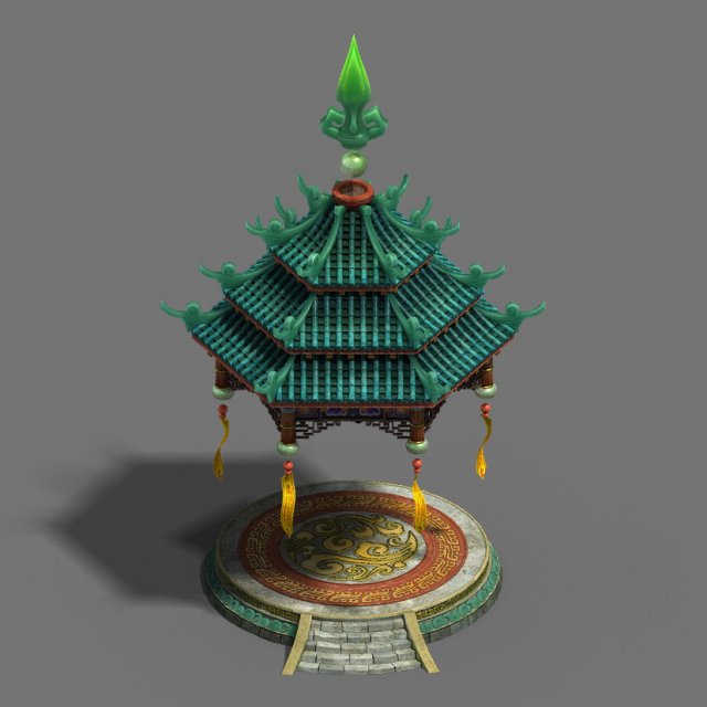 Shushan – small pavilion 3D Model