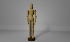 3d figure doll 3D Model