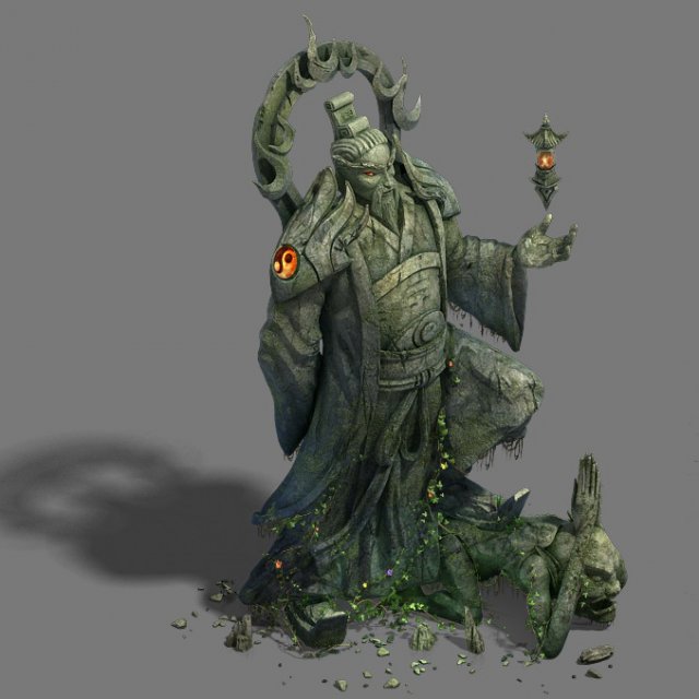 Shushan – statue 3D Model