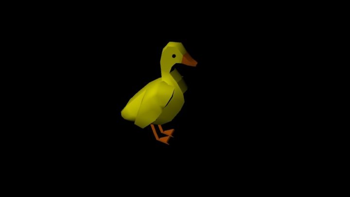 duck animations 3D Model