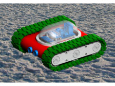 Diy RC Tank controller bluetooth 3D Print Model