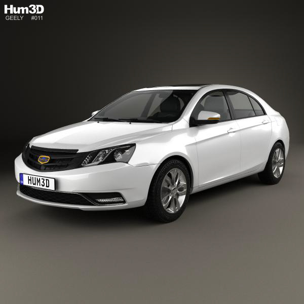 Geely Emgrand EC7 2014 3D Model