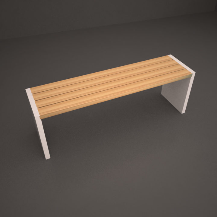 3D bench 3D Model