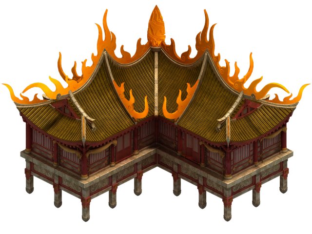 Temples – Partial room 05 3D Model