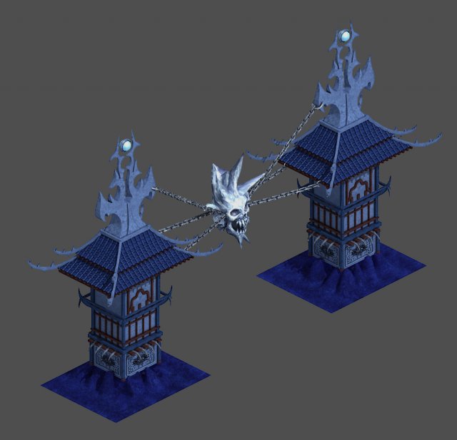 Magic are – gates 3D Model
