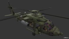 Support Heli-Attack 3D Model