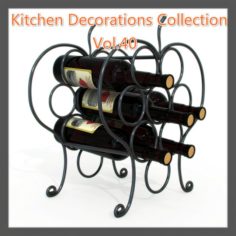 Kitchen Decoration Collection 3D Model