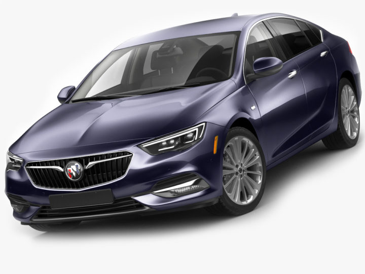 3D Buick Regal Sportback 2018 model 3D Model