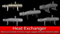 3D Heat Exchanger Pack 3D Model