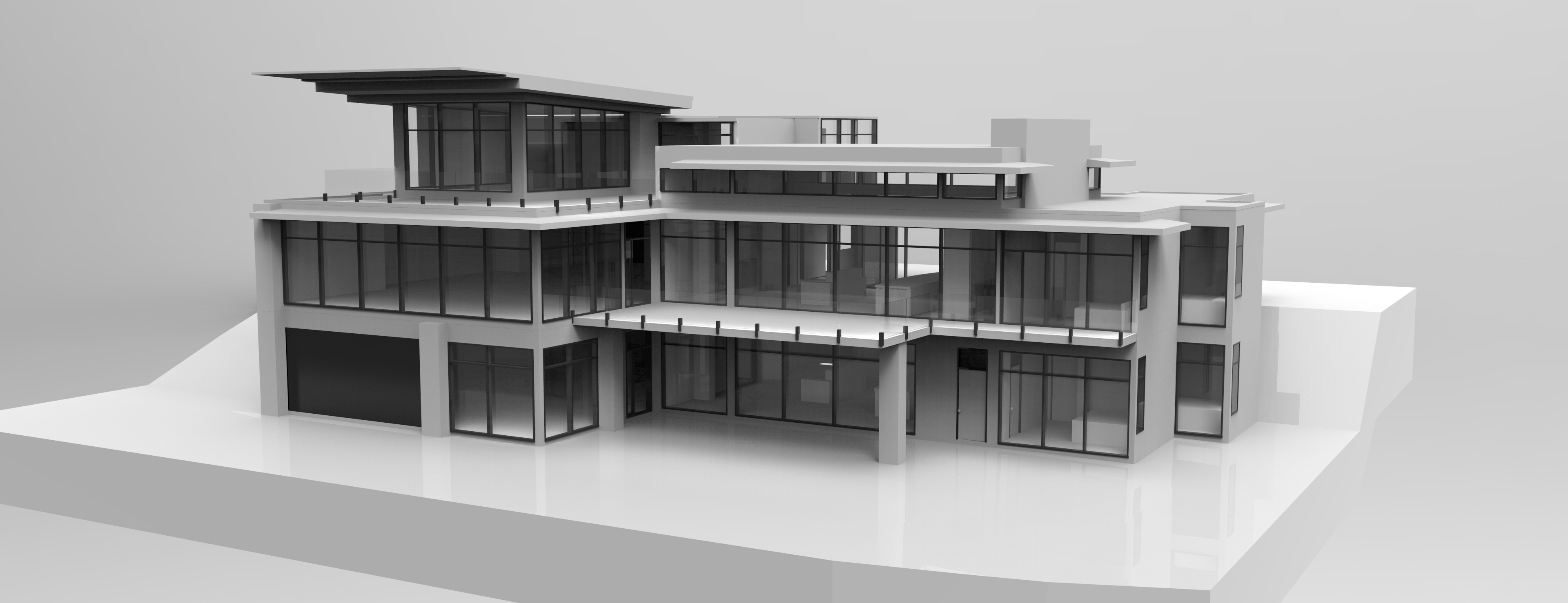 Modern House 3D model 3D Model