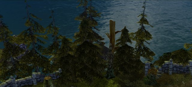 Game Model Arena – Forest 01 3D Model