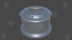 Truck Rim 3D model 3D Model