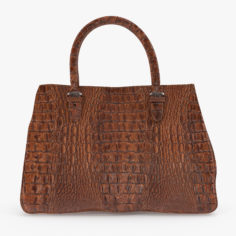 Leather Tote Bag Brown 3D Model $39 - .3ds .blend .c4d .fbx .max