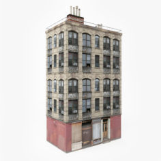 3D model Apartment Building XIV 3D Model