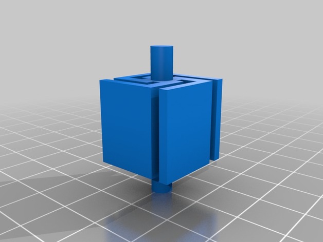 Scotch Tape Dispenser Insert 3D Print Model