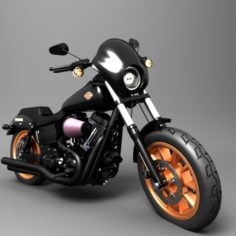 Harley-Davidson Low Rider						 Free 3D Model