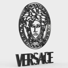 Versace logo 3D Model