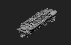 Rebel Spaceship model 3D Model