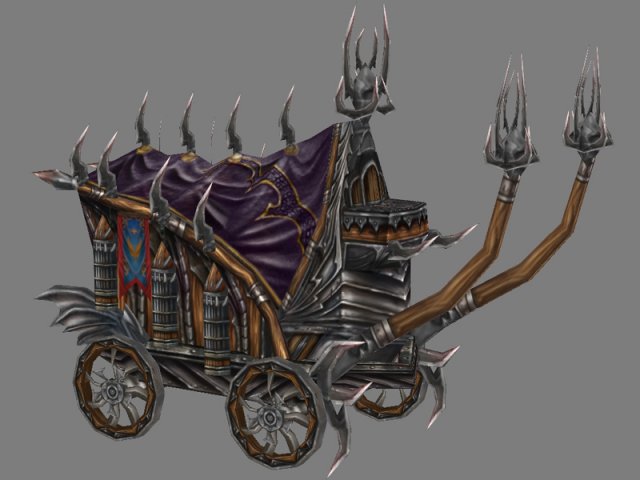 Game Model Arena – Chariot 01 3D Model