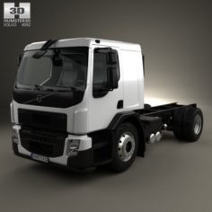 Volvo FE Chassis Truck 2-axle 2013 3D Model