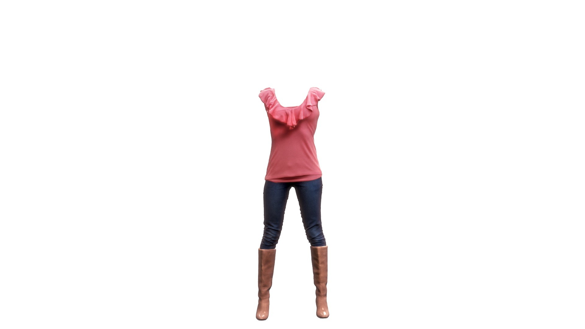 Woman Clothes Scan – 193FBody Set 3D Model
