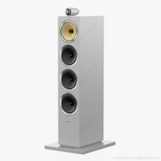 Bowers and Wilkins CM10 S2 Satin White 3D Model