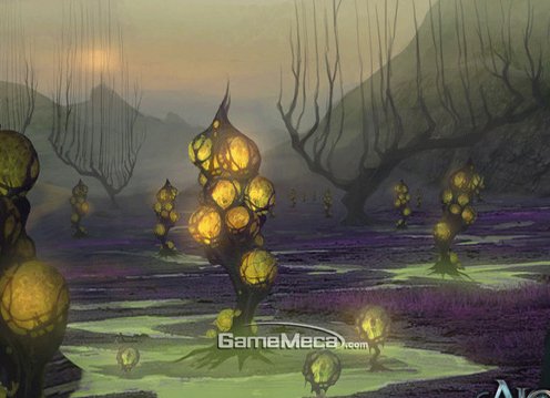 Game Model Arena – spore tree 01 3D Model