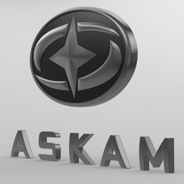 Askam logo 3D Model