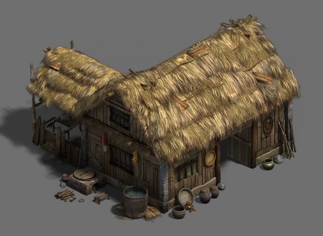 Original Village – House 2 3D Model