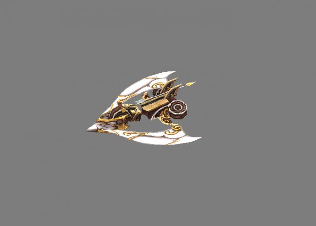 Game Model Arena – Boise – Elf Chariot light elves 3D Model