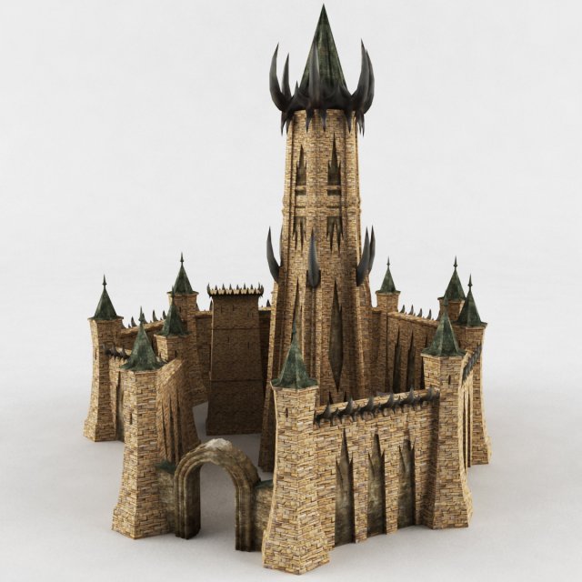 Fortress 3D Model