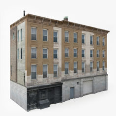 Apartment Building VI 3D Model