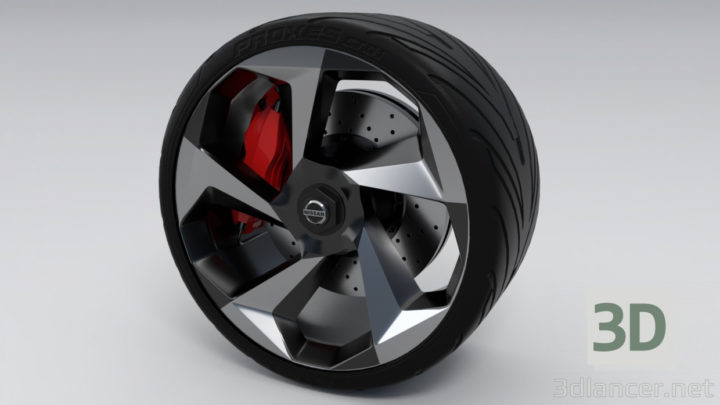 3D-Model 
Drive Nissan gtr r-36 concept