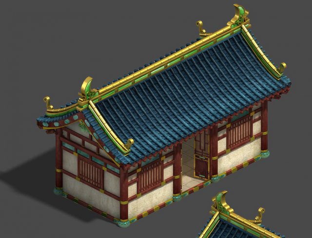 Market – City Building 01 3D Model