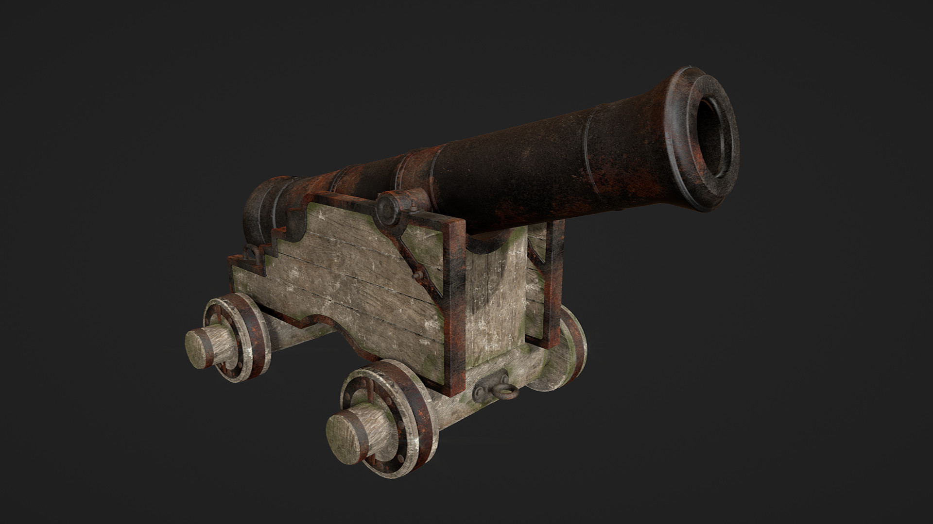 Cannon 3D Model