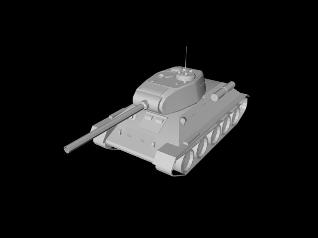 Tank Free 3D Model