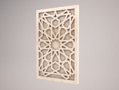 3D Islamic pattern B 3D Model