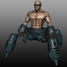 Cyborg 3D model 3D Model
