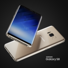 Samsung Galaxy S8 all colors 3D Model