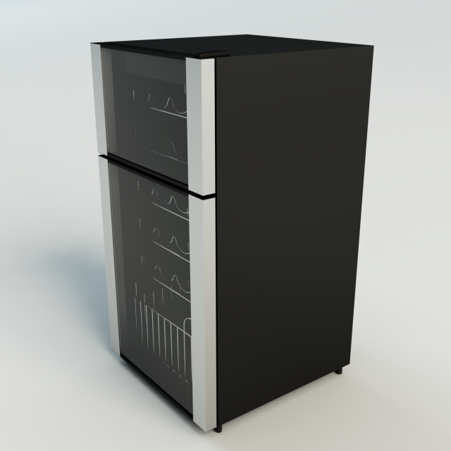 Wine cooler 3D Model