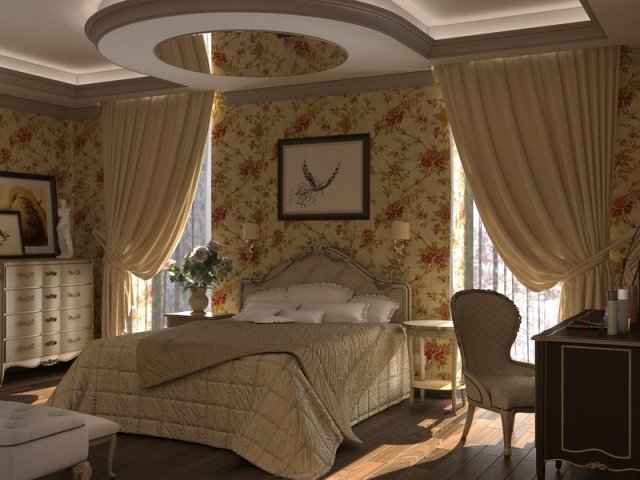 Savio Firmino Bedroom Full Scene 3D model 3D Model