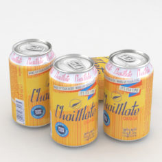3D Beverage Can Chaimate 330ml 3D Model