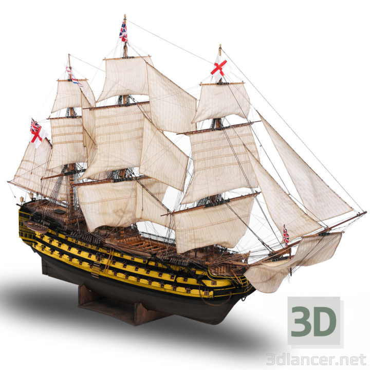 3D-Model 
sailing boat