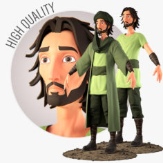 Muslim Arab Character 3D 3D Model